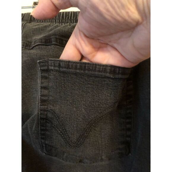 JMS Classic Black Denim Pull-on Jeans - Picture 4 of 7